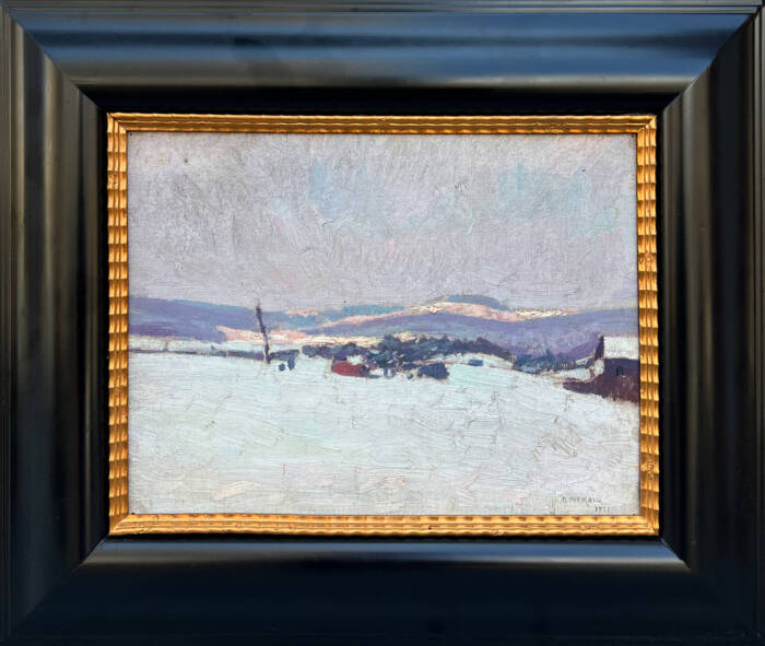 Oton Iveković. Pejzaž. 1922. Ulje na platnu.