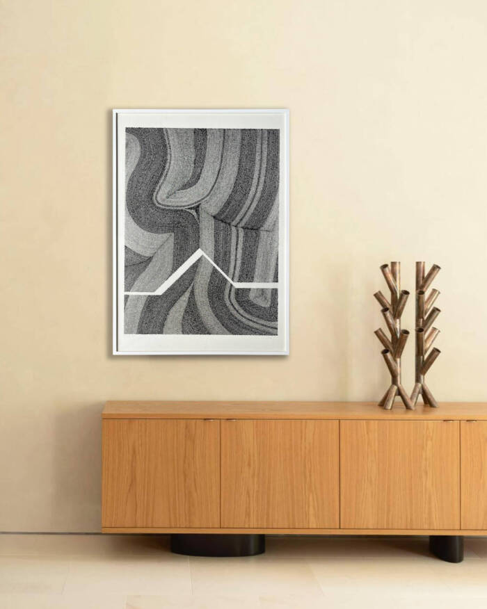 Vjenceslav Richter. Serigrafija. 3/50. 95 x 67 cm. - Image 2