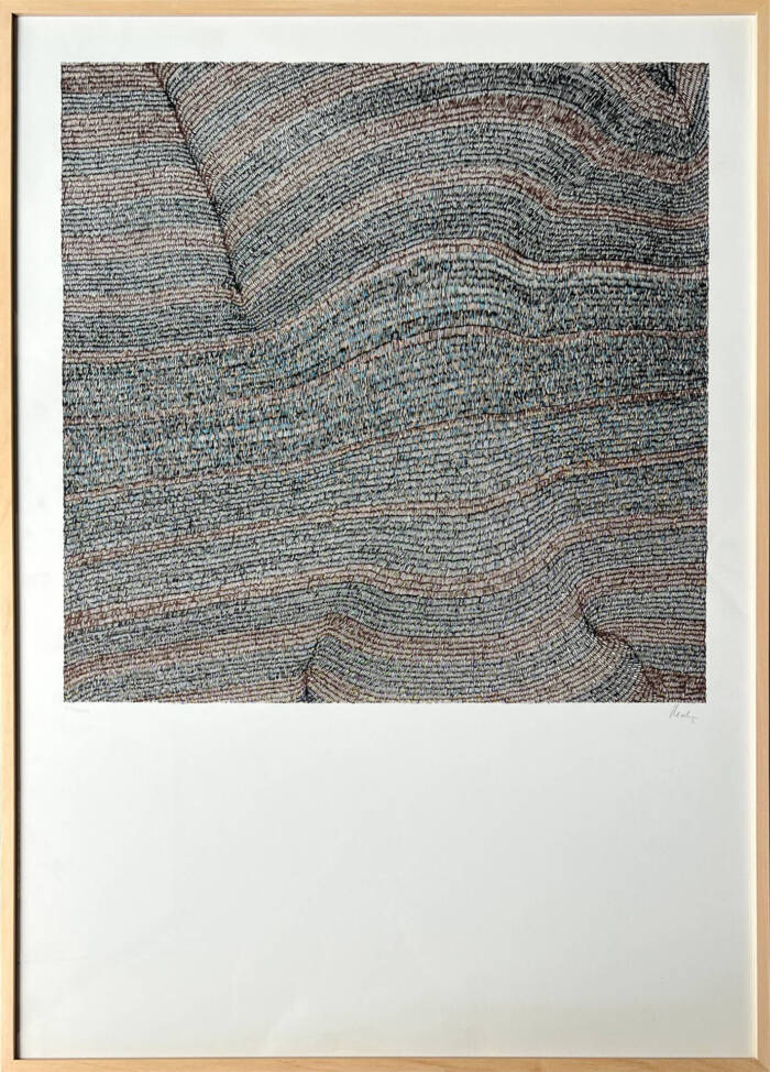 Vjenceslav Richter. Serigrafija. 15/35. 100 x 70 cm.