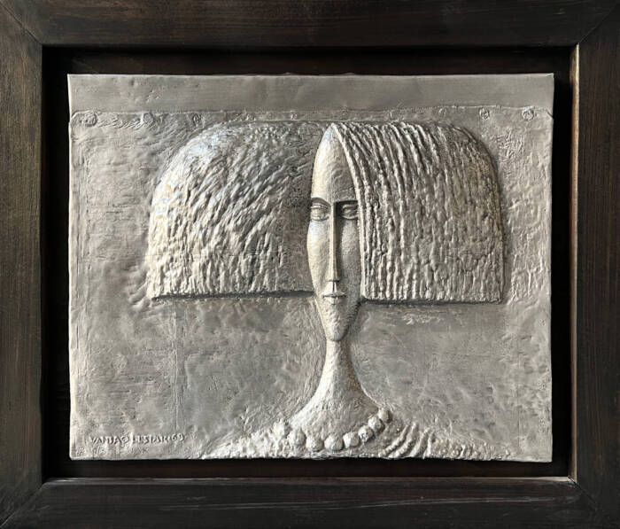 Ivan Lesiak. 1969. Reljef - Aluminij.