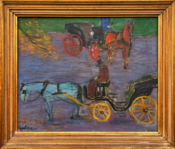 Milivoj Uzelac, 1930-te. Ulje na platnu.