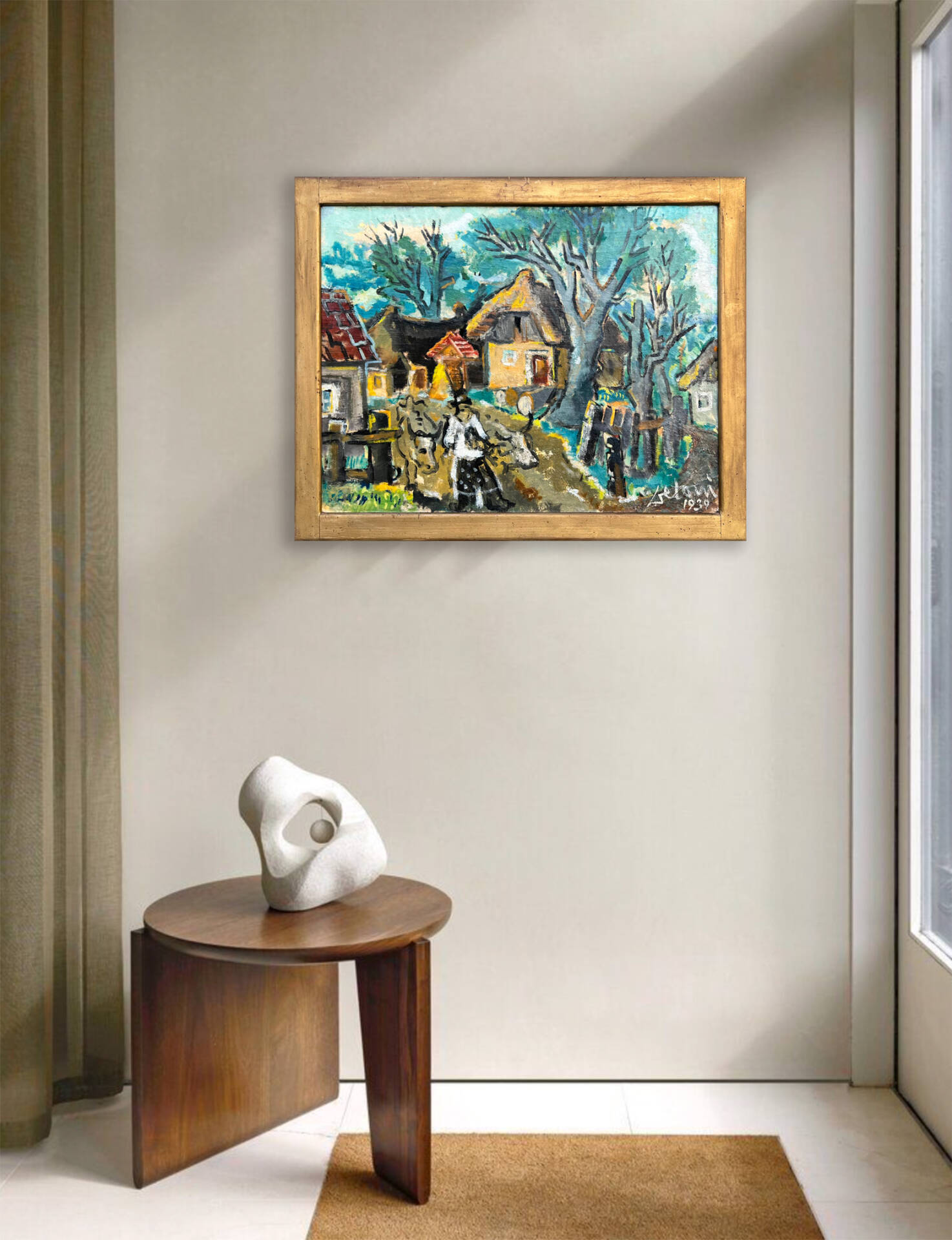 Marijan Detoni. 1939. Pejzaž. - Image 2